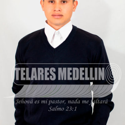 Buso Cuello V Azul Oscuro Unisex